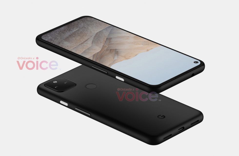 Pixel 5a Render