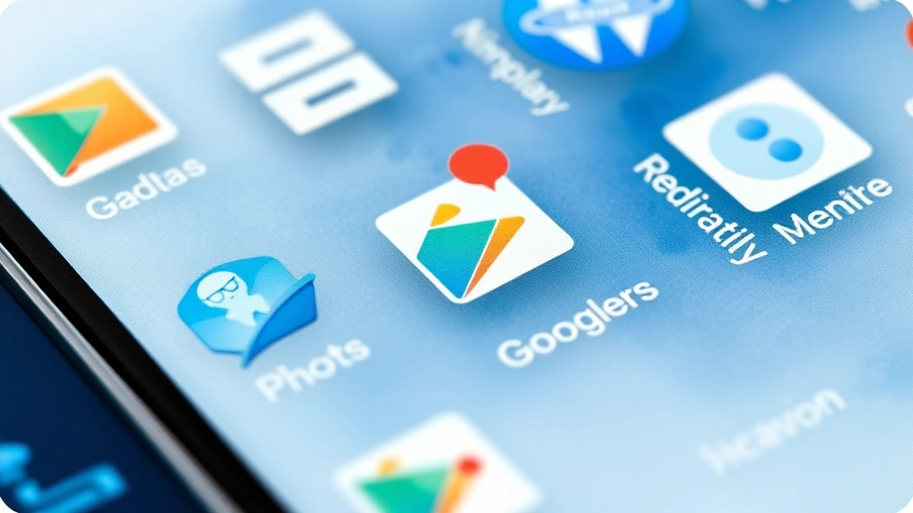 Android app drawer displaying multiple apps without a Play Store icon visible